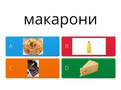 Продукти харчування