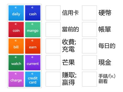 Page 6-1 GEPT Vocab book entry level