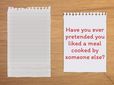 Get a card, discuss the question with your partners.