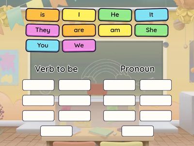 Verb to be or Pronoun? 4th A