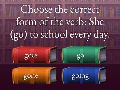 Grade 7 English Grammar Quiz