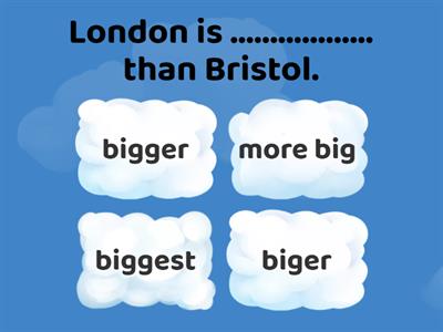 Comparative Adjectives