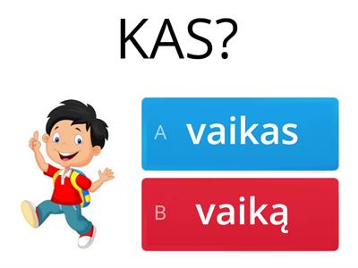 KAS? KĄ? 