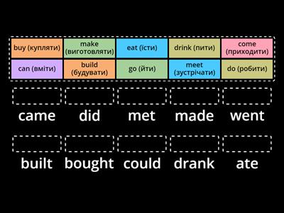 irregular verbs -1