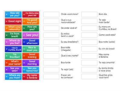 Greetings - Basic English 