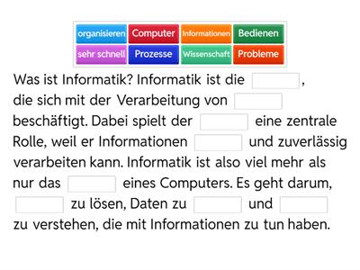 Was ist Informatik?