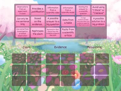 Claim Evidence Reasoning