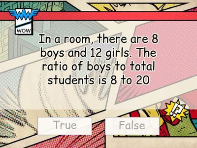 Level 2: Ratio True False