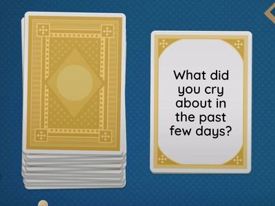 Past Simple Speaking Cards