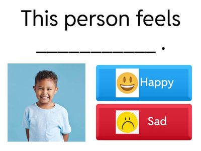 Feelings quiz Pre-school