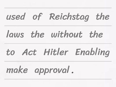 Nazi Germany Revision