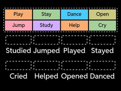 Simple Past - Regular Verbs 1