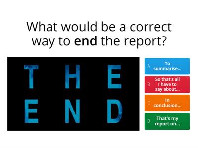 Report writing for Functional Skills 