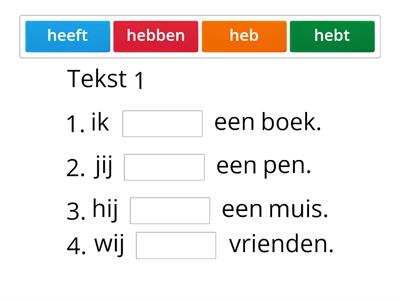 Hebben en zijn - NT2 Start