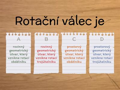 Rotační válec