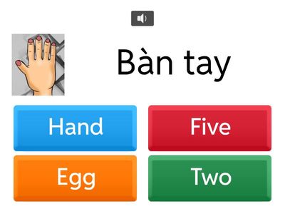 Quiz SGK Tiếng Anh Lớp 1 - Family and Friends - Unit 5: This is my nose!