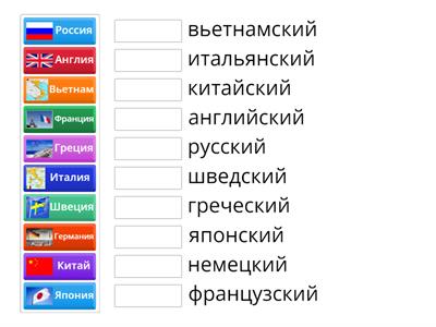 Страны и языки
