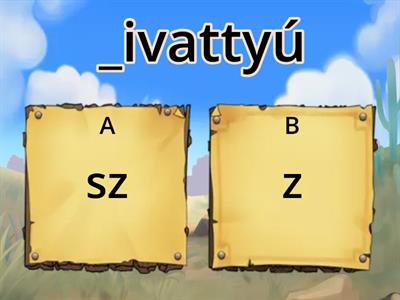 Sz-z diff szó elején isk.