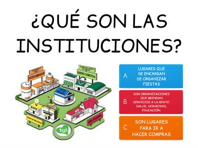 INSTITUCIONES DE LA COMUNIDAD