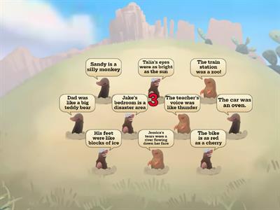 Metaphors And Similes Sort