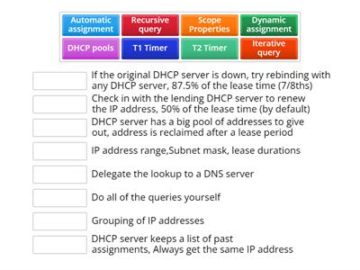 Comptia Network+ N10-008 1.6 DHCP Configuration