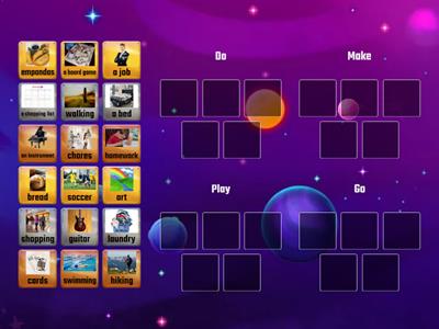 Do, Make, Play or Go