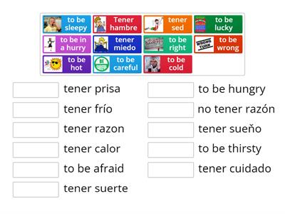 TENER EXPRESSIONS