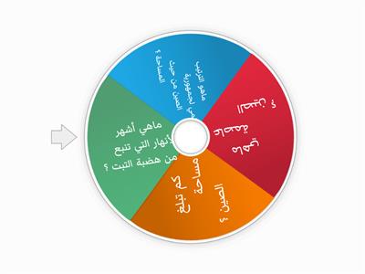 مراجعة علي الدرس السابق  (تقويم قبلي)  جمهورية الصين الشعبية