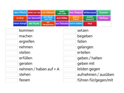 Nomen-Verb-Verbindungen C1 Teil 3