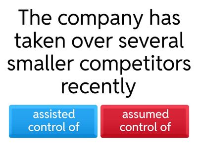 Non-idiomatic english - C1
