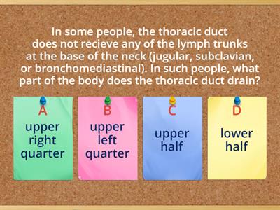 The Lymphatic and Immune System Review Question