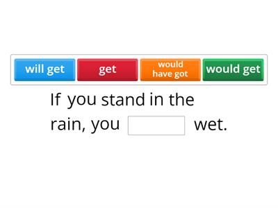 Conditionals 0 1 2 3