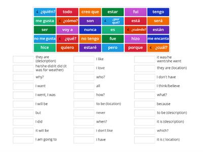 High Frequency Words Y9