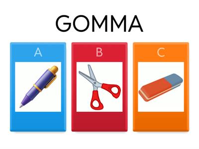  LESSICO - OGGETTI SCUOLA VER 2