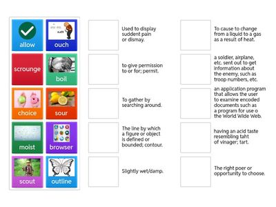 U2W2 Vowel Diphthongs Second Week