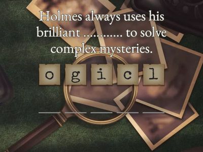 Holmes’ Secret Words