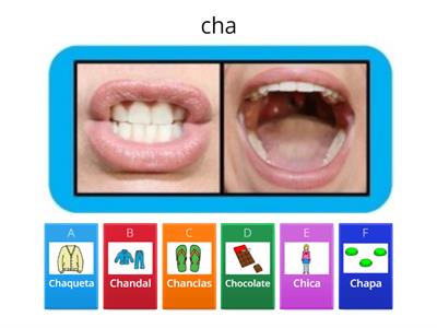 Fonema /ch/ (Articulemas de Siembra Estrellas)