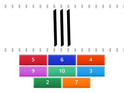  Tally Marks (1-10)