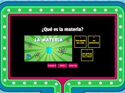 LA MATERIA 2º PRIMARIA