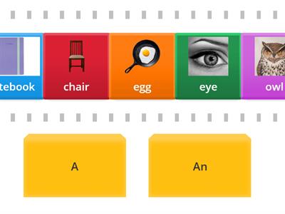 a / an (indefinite articles) 