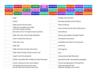 Ujian Peribahasa P3 & P4 BM