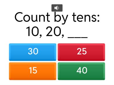 Counting by Tens with Themes