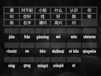 Открывая Китай 1 урок Новые слова