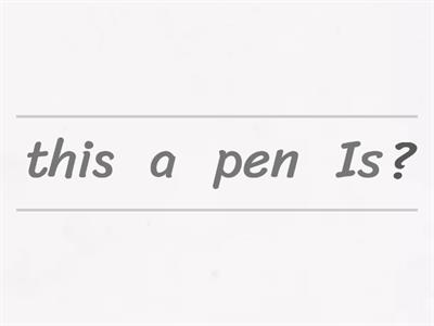 Make a full sentence