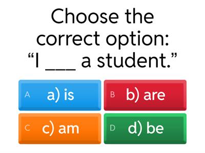 English level Quiz A1