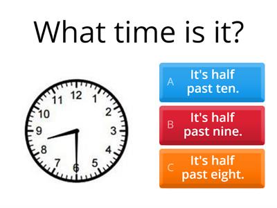 What time is it?