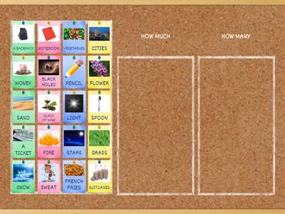 HOW MUCH OR HOW MANY