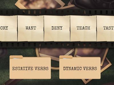 ESTATIVE VERBS VS DYNAMIC VERBS