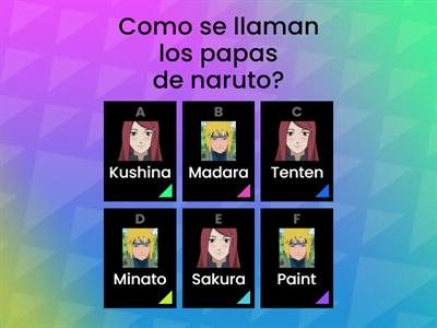 test de naruto