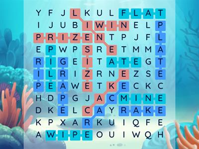 Module 1 Week 3 Wordsearch